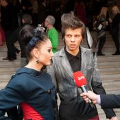 Александр Лещенко и Лина Верес на красной дорожке премии YUNA