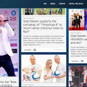 Влад Дарвин запустил первый в Украине сайт-ядро!
