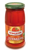 томатне пюре з солодким «болгарським» перцем «25 помідора» банка скляна 480 гр