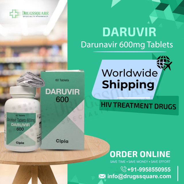 Daruvir 600 mg Tablet